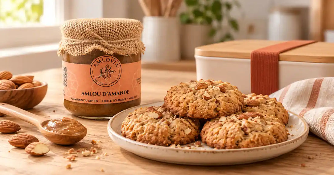 Cookies à l’amlou : la recette facile du goûter de rentrée