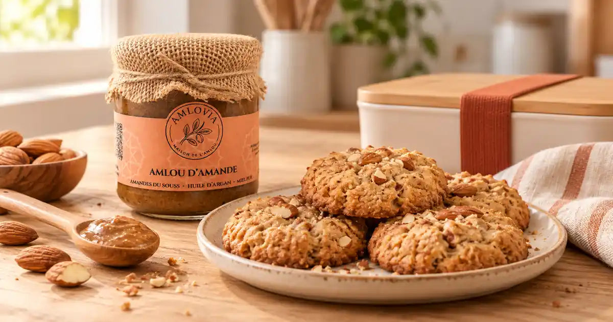 Cookies à l’amlou : la recette facile du goûter de rentrée