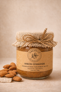 Amlou d'amande artisanal Amlovia - pâte à tartiner marocaine aux amandes, huile d'argan et miel pur, 100% naturelle